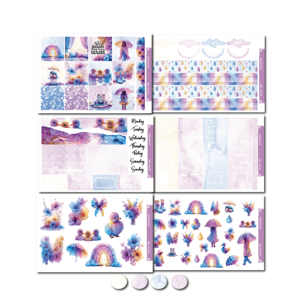 April Showers - Hobo/Journal Kit - DEK Designs