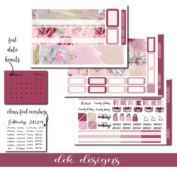 February Monthly Overview - Hobo Cousin - DEK Designs