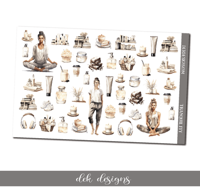 Tranquility - Deco/Fashion Sheet - DEK Designs