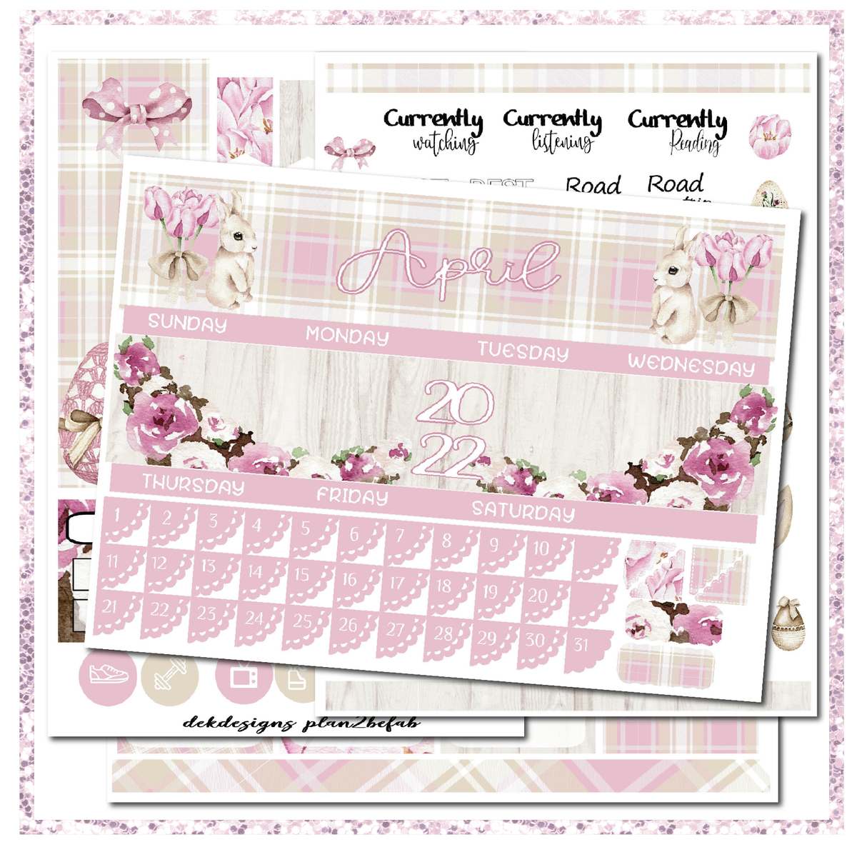 Note Pages & Monthly Kits