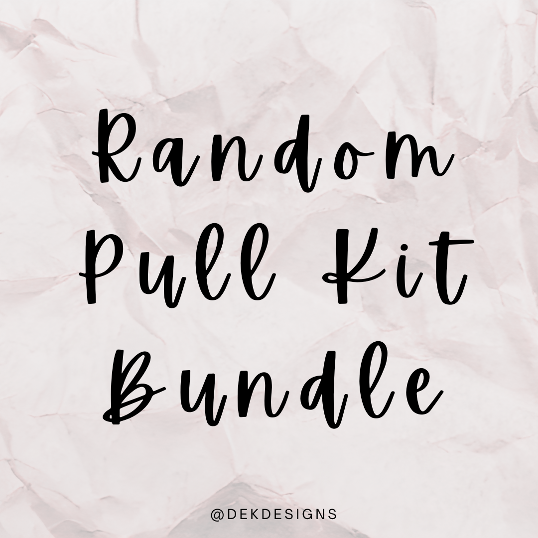 Random Pull Poster Shop Random Pull Kit Bundle at DEK Designs | DEK Designs