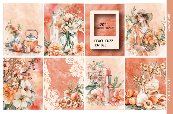 Peach Fuzz - DEK Designs