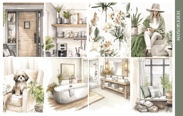 Home Sweet Home  -  Weekly Kit - DEK Designs