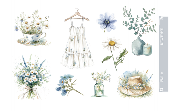 Oh Daisy - Deco/Fashion Sheet - DEK Designs