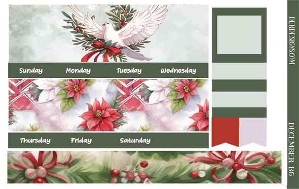 December Monthly Overview - B6 - DEK Designs