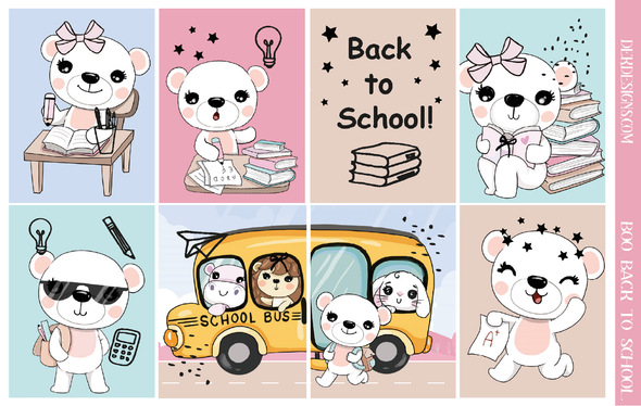 Boo Back to School -  Weekly Kit - DEK Designs