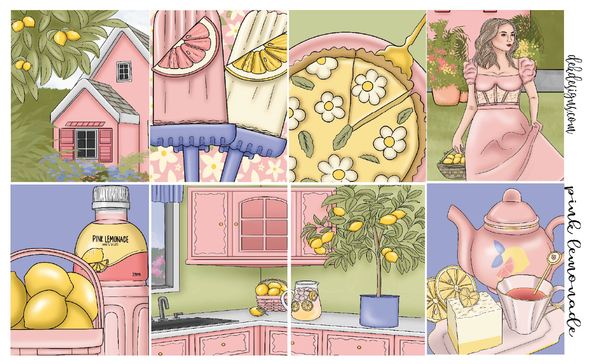 Pink Lemonade -  Weekly Kit - Foil - DEK Designs