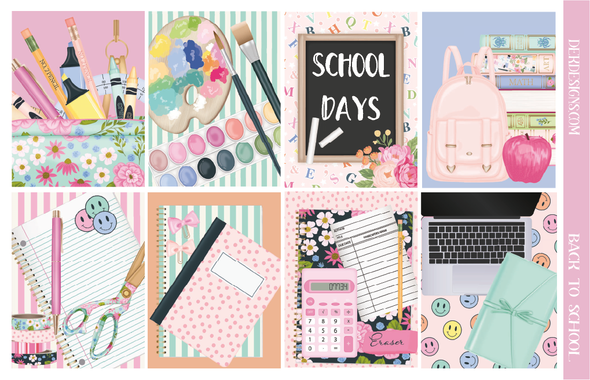 Back to School -  Weekly Kit - DEK Designs