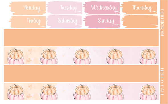 Hello Fall -  Weekly Kit - DEK Designs