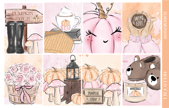 Hello Fall -  Weekly Kit - DEK Designs