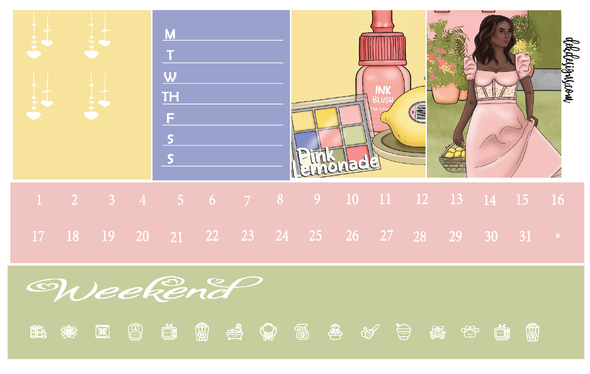 Pink Lemonade -  Weekly Kit - Foil - DEK Designs