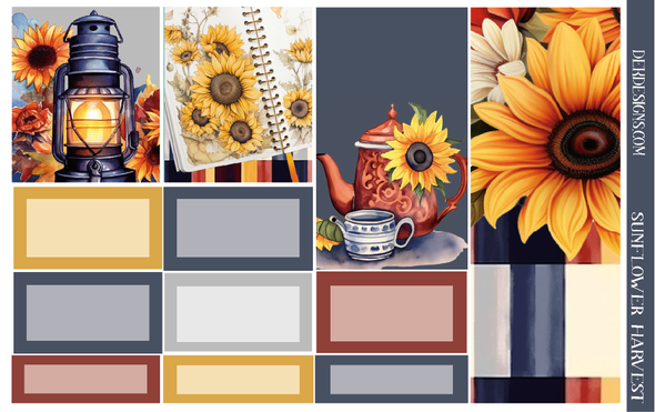 Sunflower Harvest - Journal Kit - DEK Designs