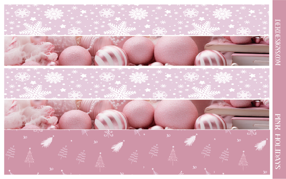 Pink Holidays - Journal Kit - DEK Designs