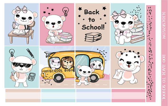 Boo Back To School - Hobo Cousin Weekly Overview - DEK Designs