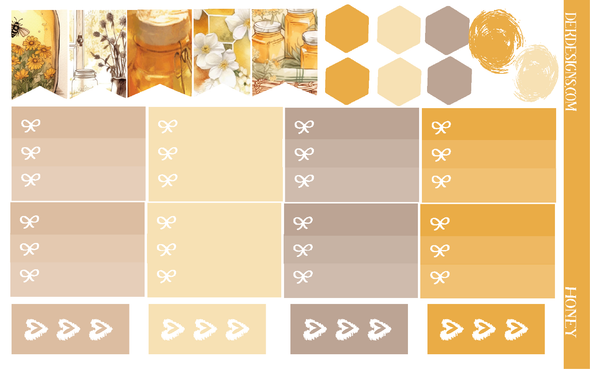 Honey -  Weekly Kit - DEK Designs