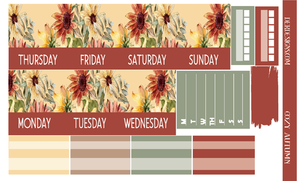 Cozy Autumn - Hobo Cousin Weekly Overview - DEK Designs