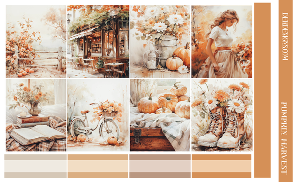 Pumpkin Harvest - Hobo Cousin Weekly Overview - DEK Designs