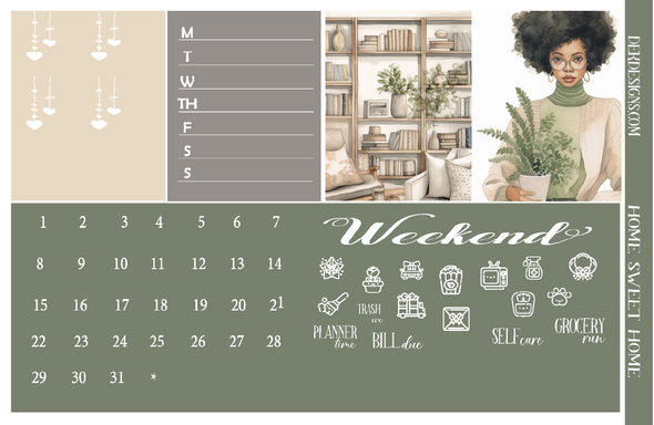 Home Sweet Home  -  Weekly Kit - DEK Designs
