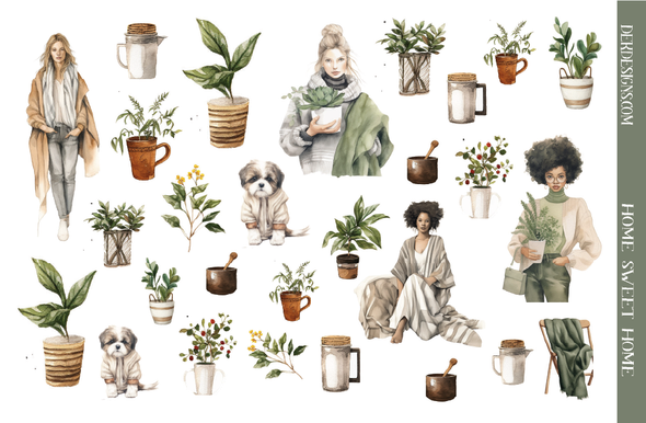 Home Sweet Home  -  Weekly Kit - DEK Designs