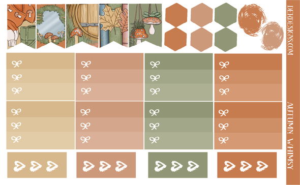 Autumn Whimsy -  Weekly Kit - DEK Designs