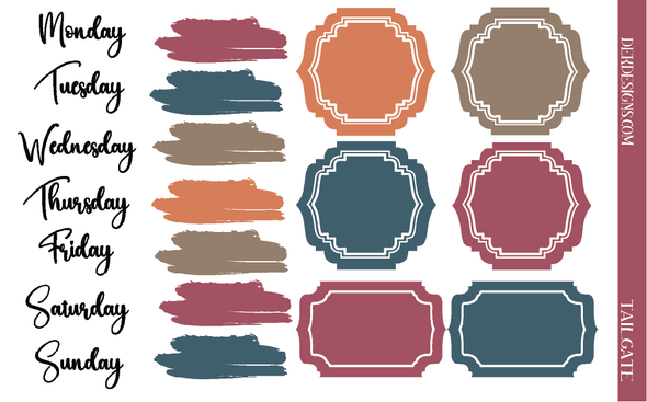Tailgate - Journal Kit - DEK Designs
