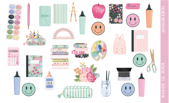 Back to School -  Weekly Kit - DEK Designs