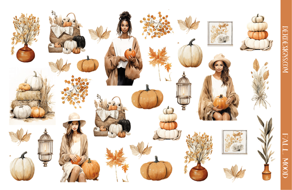 Fall Mood - FREE with $40 minimum purchase (before shipping) - DEK Designs
