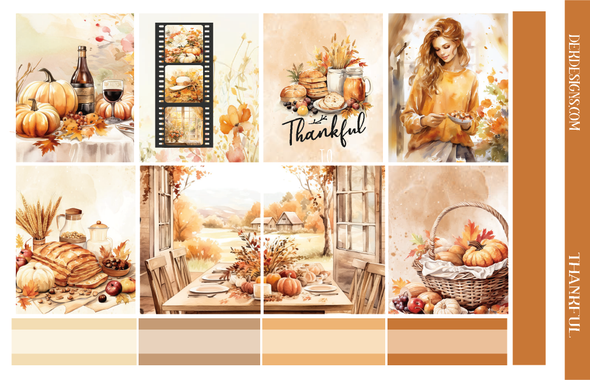 Thankful - Hobo Cousin Weekly Overview - DEK Designs