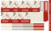 Winterberry Holidays - Hobo Cousin Weekly Overview - DEK Designs