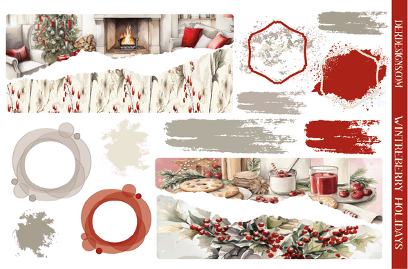 Winterberry Holidays - Journal Kit - DEK Designs