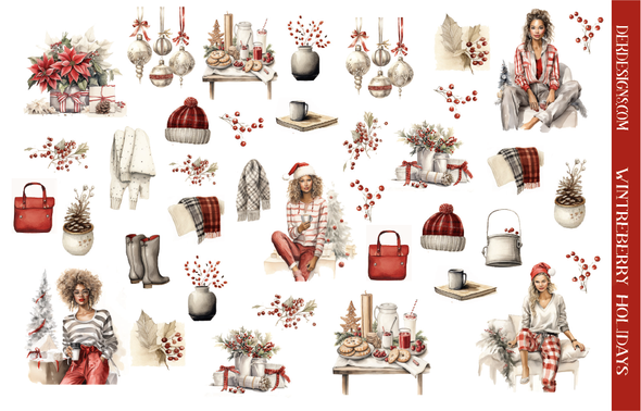 Winterberry Holidays - Free with $40 minimum purchase - DEK Designs