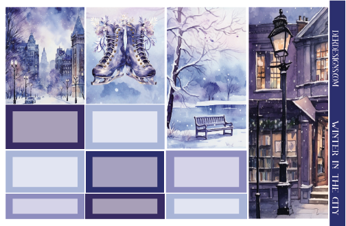 Winter In The City - Journal Kit - DEK Designs