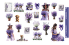 Lavender Fields - Deco/Fashion Sheet - DEK Designs