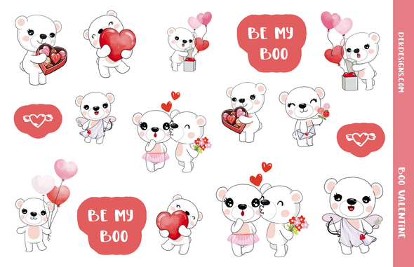 Boo Valentine - DEK Designs