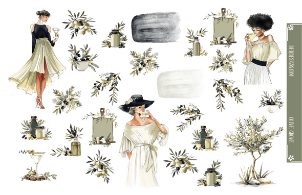 Olive Grove - Deco/Fashion Sheet