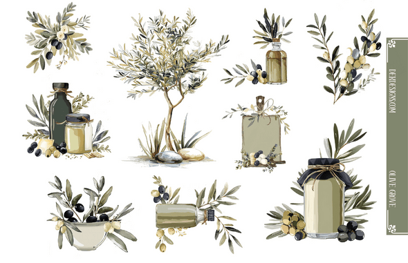 Olive Grove - Deco/Fashion Sheet