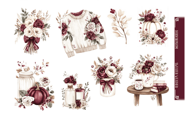 Sweater Weather - Deco/Fashion Sheet