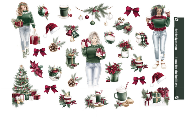 Home For The Holidays - Deco/Fashion Sheet