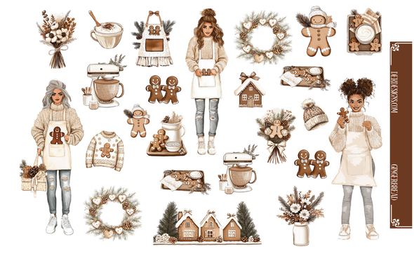 Gingerbread - Deco/Fashion Sheet