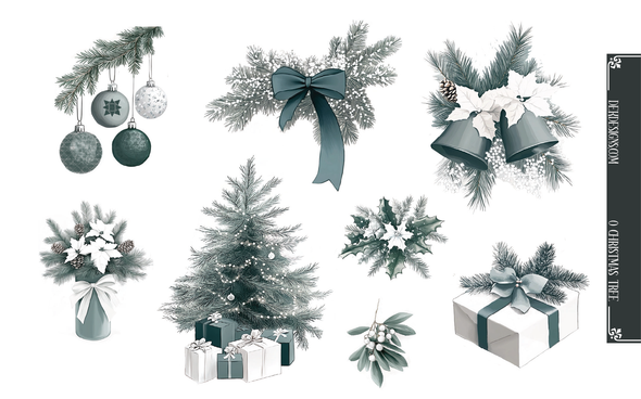 O' Christmas Tree - Deco/Fashion Sheet