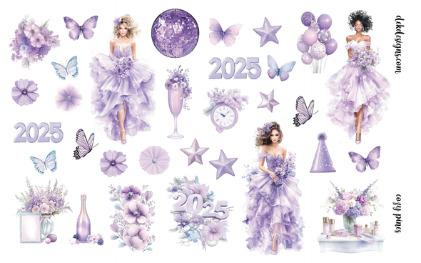 Hello 2025 - Deco/Fashion Sheet