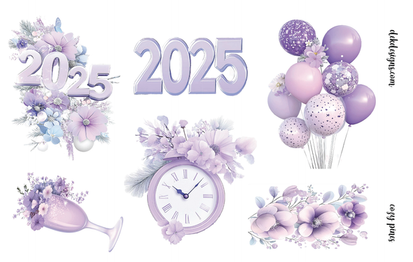 Hello 2025 - Deco/Fashion Sheet