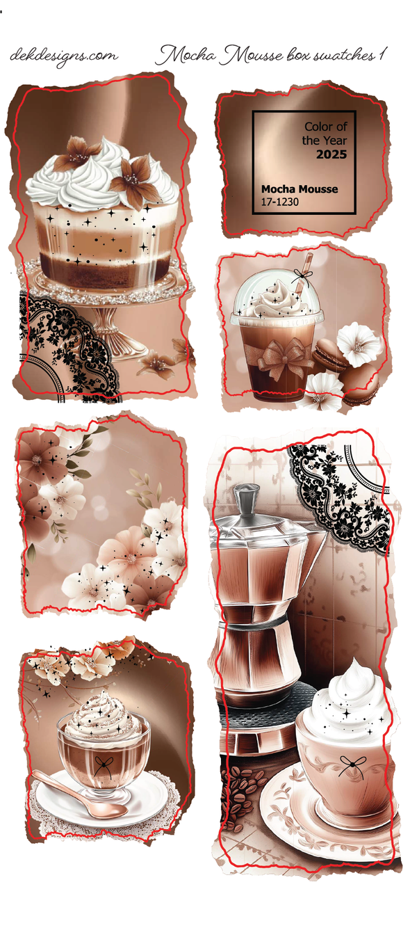 Mocha Mousse - Decorative Kit