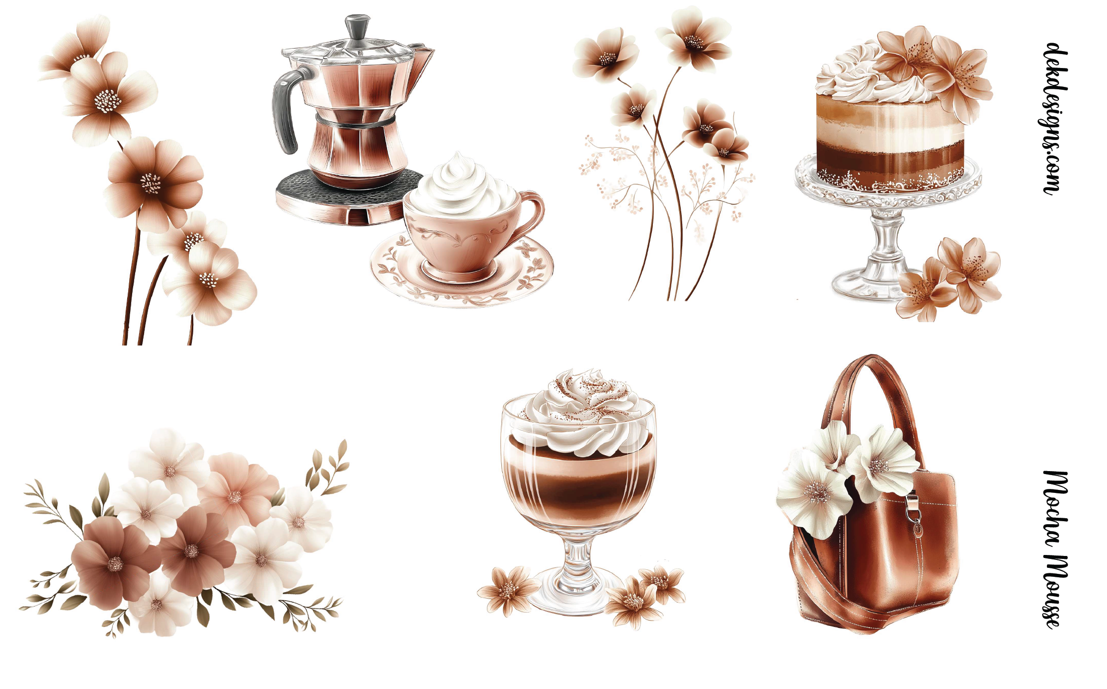 Mocha Design Mocha Mousse - Deco/Fashion– DEK Designs