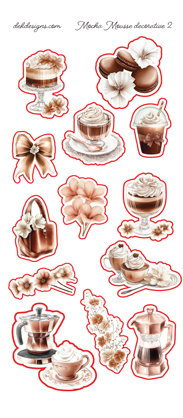 Mocha Mousse - Decorative Kit