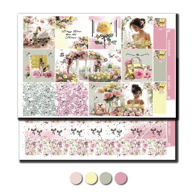 Rose Garden - Hobo/Journal Kit - DEK Designs