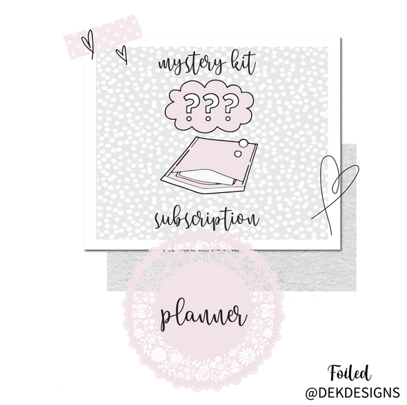 Mystery Kit - Planner Size Subscription