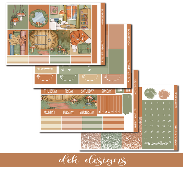 Autumn Whimsy - Hobo Cousin Weekly Overview - DEK Designs