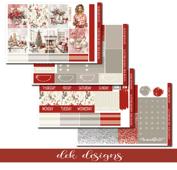Winterberry Holidays - Hobo Cousin Weekly Overview - DEK Designs