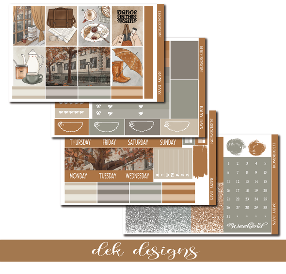 Rainy Days - Hobo Cousin Weekly Overview - DEK Designs